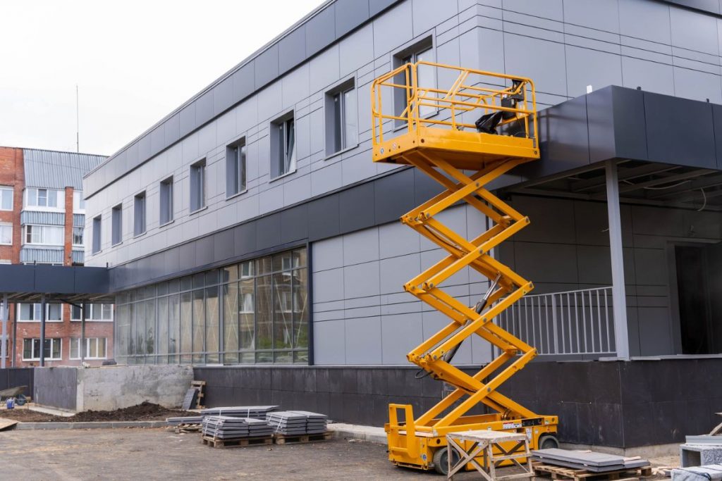 Plataforma Tesoura em Capão Alto